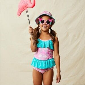 New Island Party One-Piece Girls Swimsuit size 12